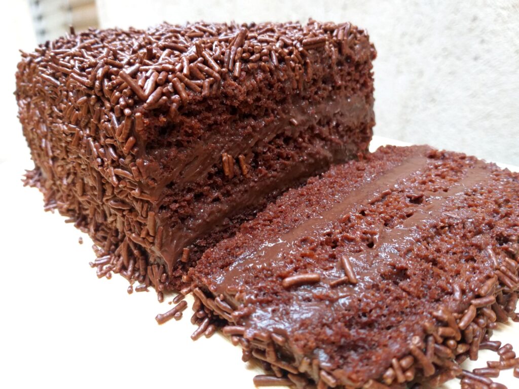 bolo de chocolate